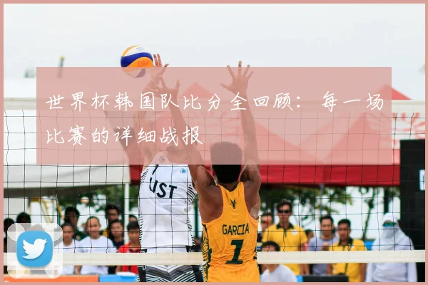 世界杯韩国队比分全回顾:每一场比赛的详细战报